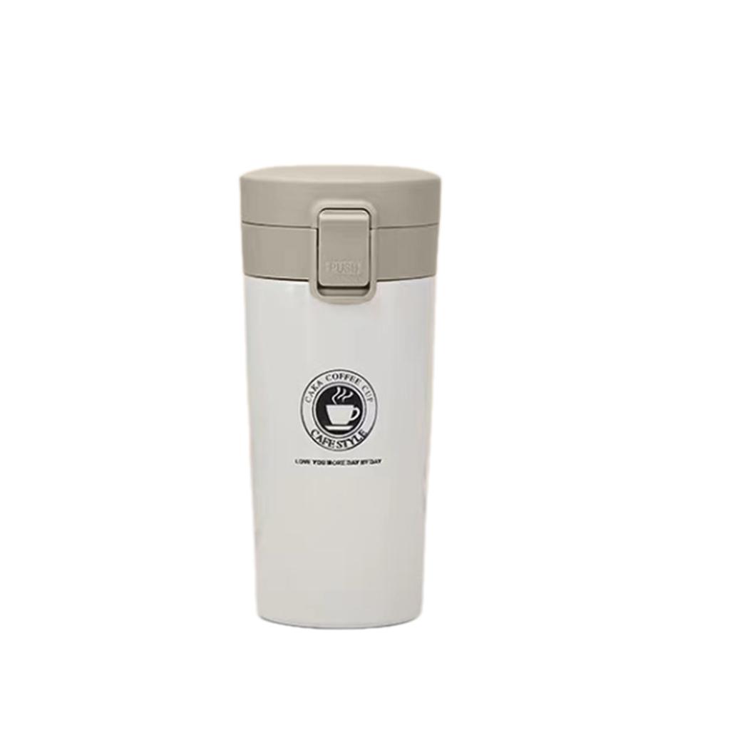 304 Stainless Steel Coffee Cup Creative Double-layer Vacuum Insulation Cup Portable Business Gift Water Cup