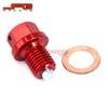 CNC Aluminum Oil Drain Screw for XR50R/CRF50F/CRF125F Off-road Motorcycles