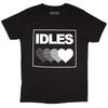 Idles Unisex T-Shirt: Gradient Heart (X-Large)