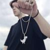 New Necklace Men's Small Dinosaur Pendant Hip Hop Pendant Summer Jewelry