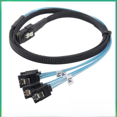 Серверный кабель данных Mini SAS 36P SFF-8087 - 4x7P SATA