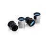 New 2026 Car Sticker 4PCS Metal Car Wheel Tire Valve Air Stem Cap Car Accessories for Ford Focus 2 Mk3 F150 Mondeo C-Max Fusion