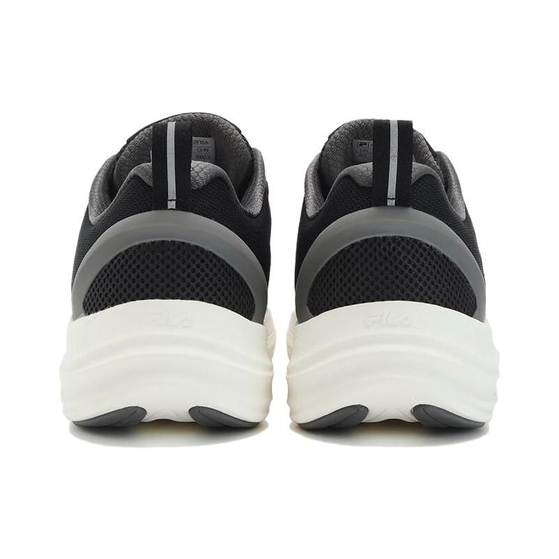 Fila Кроссовки мужские низкие из легкой ткани Nuvole Evo, черно-белые, A12M331112FBA