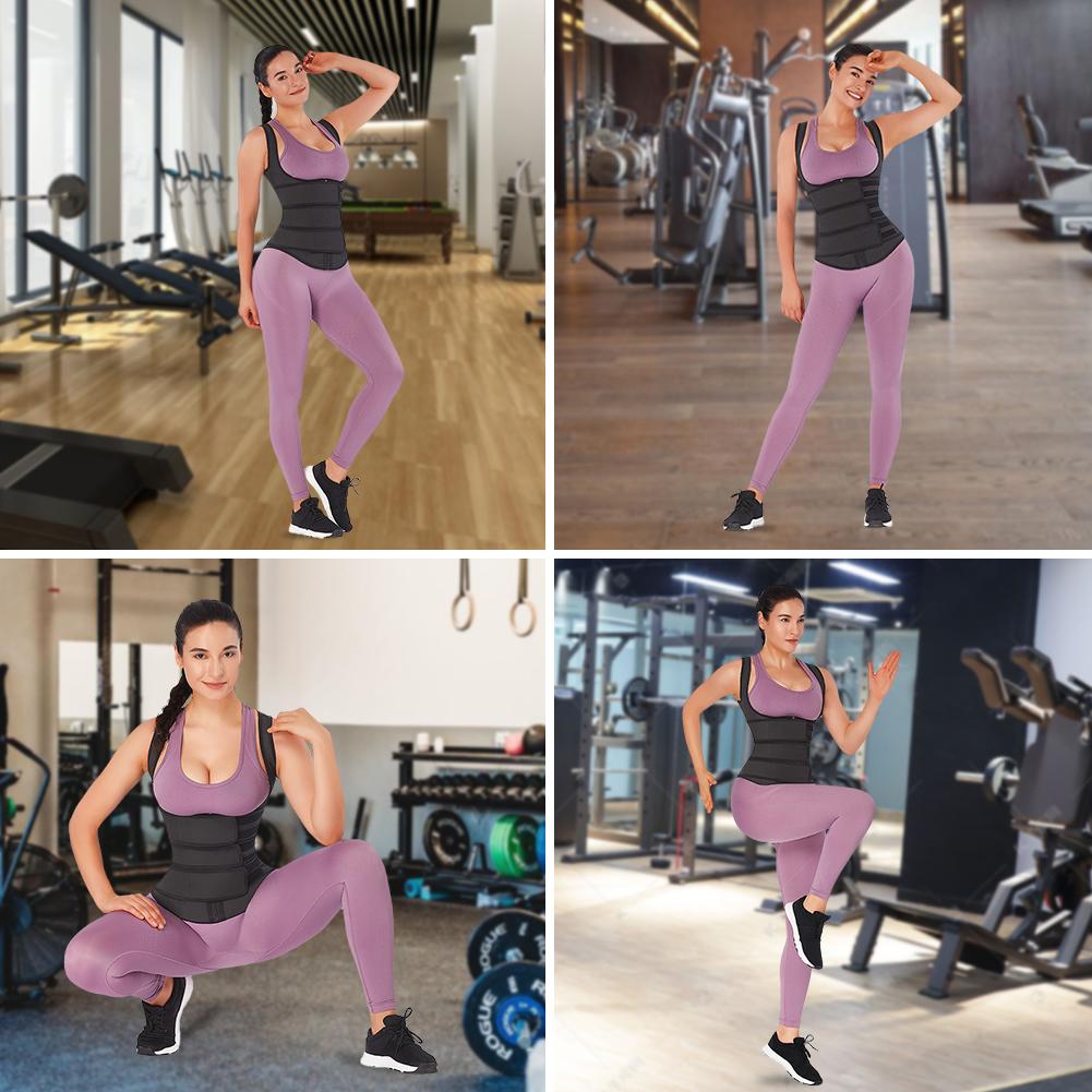 HEXIN Good Service 3 Strap Waist Trainer Vest Waist Tummy Control Women Corset Waist Trainer Belt