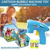 Детские развивающие игрушки, забавная цветная мультяшная игрушка-пузырьковая машина, 60 мл