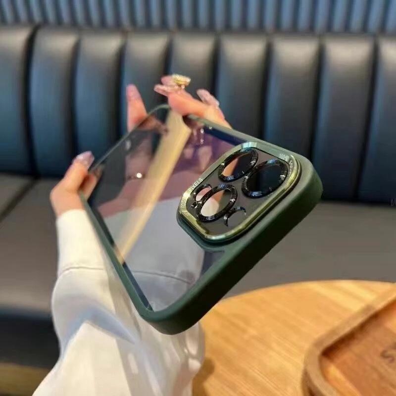 Luxury Shockproof Transparent Phone Case For For Iphone 11 12 13 14 15 16 Pro Max Plus Clear Bumper Cases Cover