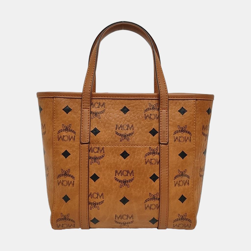 [Pre-Owned] Toni Classic Monogram Print Tote Crossbody Shopping Bag - Good #WDCFVY