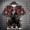 Japanese Style Samurai Katana Girl T-Shirts 3D Print Personality Anime T Shirt Men/Women Short Sleeve Top Fashion Men's Clothing