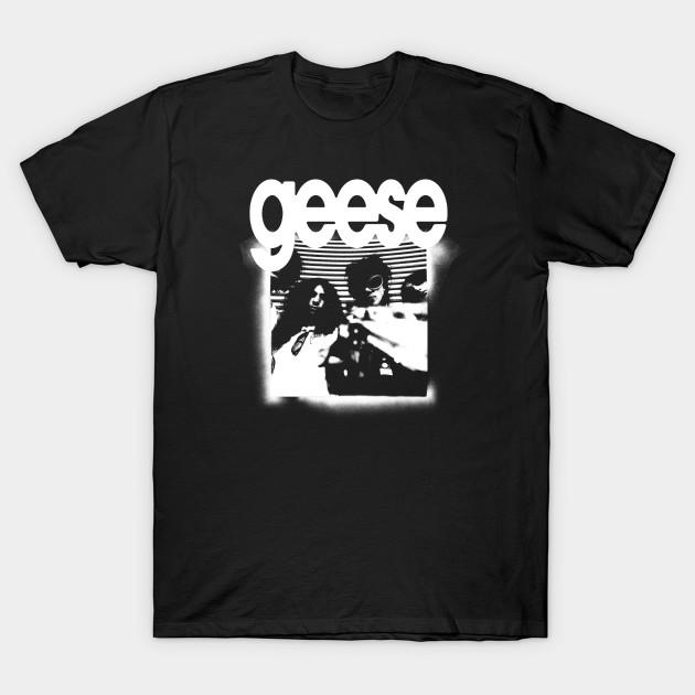 Asian Size Men Print T-shirt Sillhouette Rock Style Band No-Cut Heat Transfer Print Cotton Tshirt