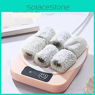 Стильная керамическая подогревающая подставка для кружки с питанием от USB для идеально теплых напитков при 55 градусах