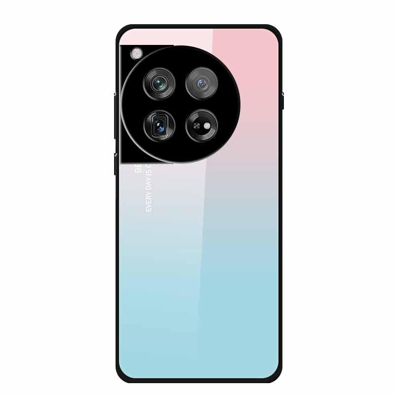 Персонализированный семицветный чехол из закаленного стекла для OnePlus 12 - Унисекс