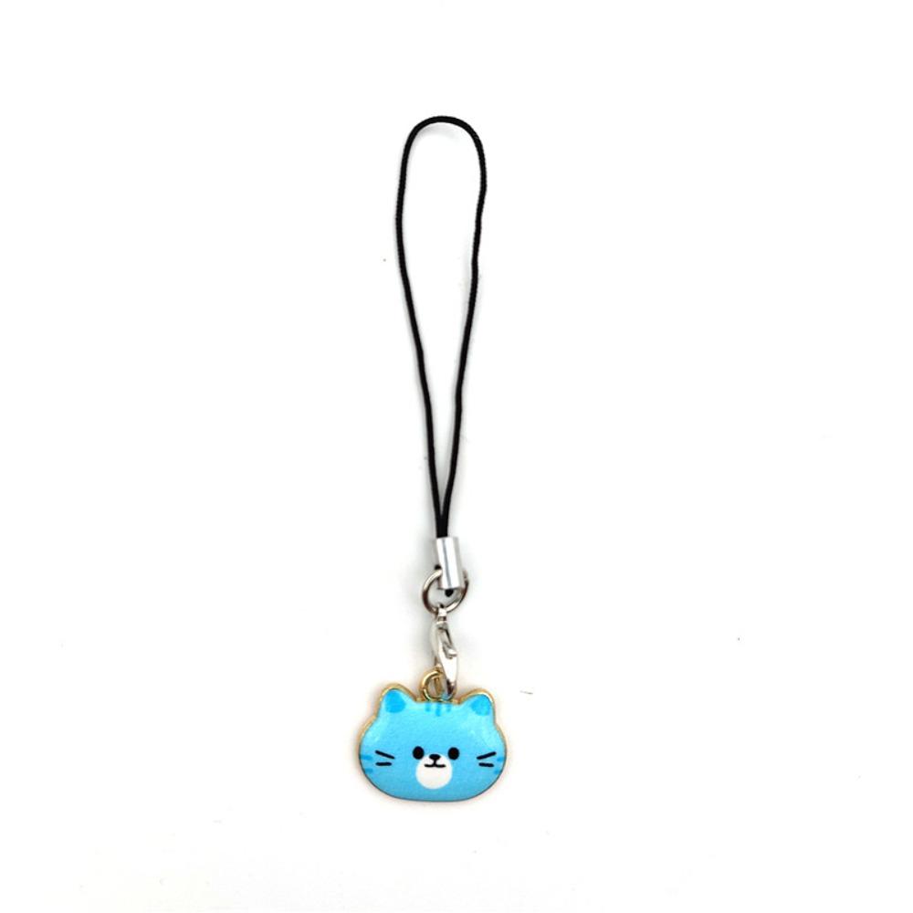 Charm Cat Phone Strap Ornaments Animal Phone Pendent Cellphone Rope Cat Phone Lanyard  Bag Pendant