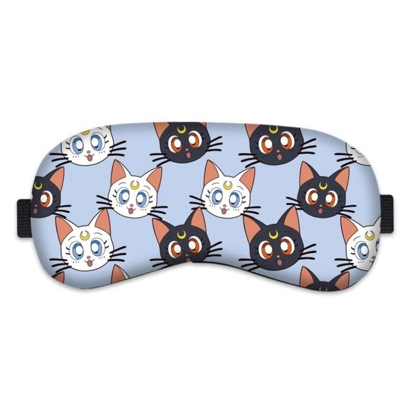 Moon Print Blackout Sleep Eyes Mask Eye Covers