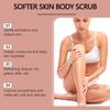 Скраб для тела Медовый персик для более мягкой кожи Нежный отшелушивающий очищающий гель Осветляющий Глубоко очищающий Увлажняющий Блестящий Гладкий Скраб для тела
