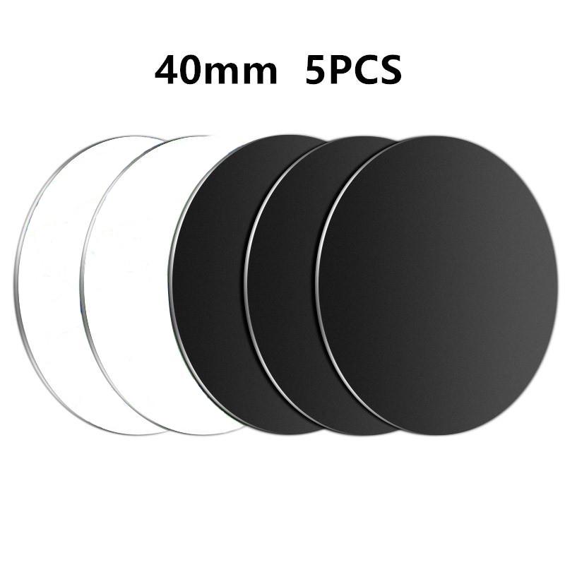1/3/5 шт. Магнитная наклейка Металлическая пластина диск железный лист для Магнитного держателя мобильного телефона Для магнитных автомобильных держателей для мобильного телефона