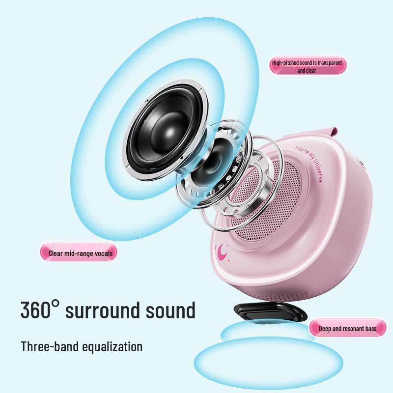 Newmine PBS011 Portable Outdoor Waterproof Bluetooth Speaker (CN version)