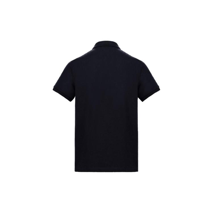 Moncler Logo patch Cotton Polo Shirt E1091834080084556773