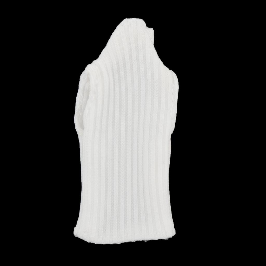 Масштаб 1/12 Кукольный повседневный вязаный топ с высоким воротом ручной работы для 6-дюймовой женщины, экшн