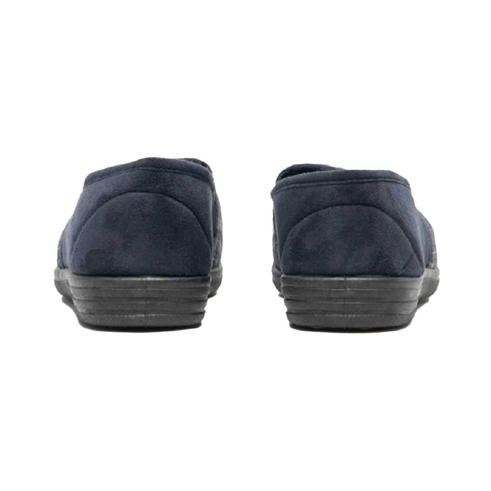 Zedzzz Mens Harley Check Felt Gusset Slippers