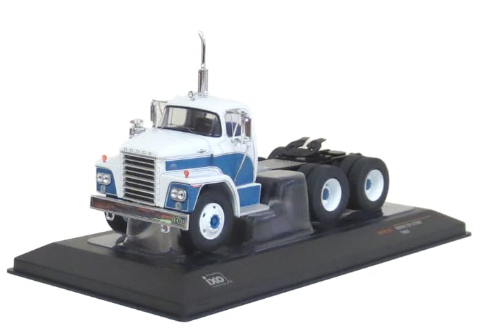Ixo Масштабная модель тягача Dodge LCF CT900 1960 года, готовая модель 1/43, Белый/Синий