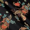 Китайский стиль 100x114 см парча узор дракон феникс ткани дамаск для шитья чонсам и кимоно материал рукоделие своими руками