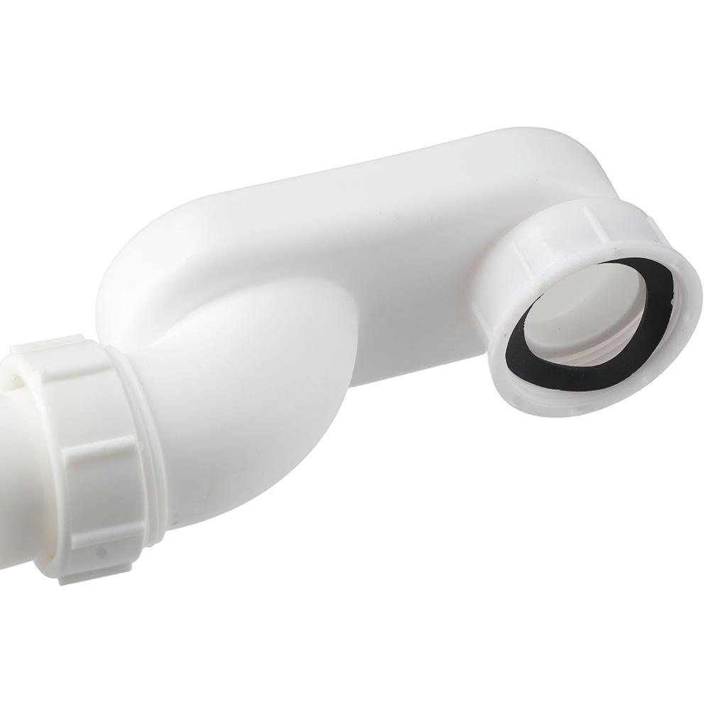 Низкопрофильный плоский сифон 1 1/2 из АБС-пластика Прочный слив для отдельностоящей ванны Ванна