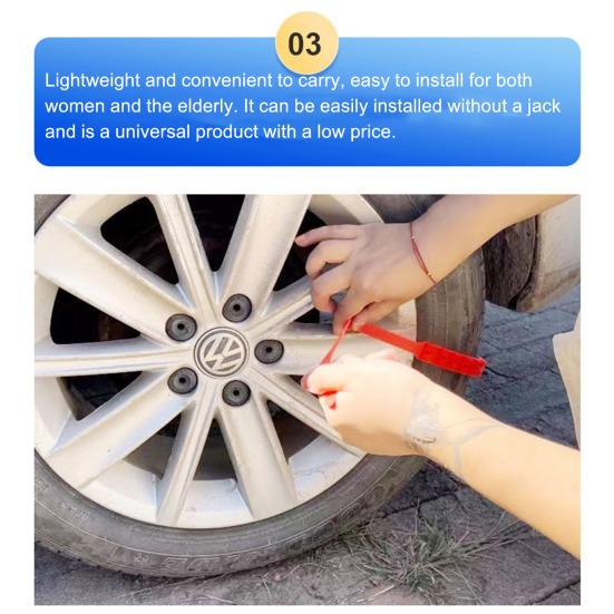 10 шт. многоразовые цепи для зимних шин, противоскользящие аварийные цепи для автомобиля и грузовика, универсальные регулируемые противоскользящие цепи для велосипеда