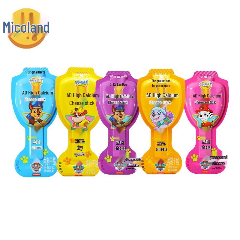 Mengniu Miaoke AD High Calcium Cheese Stick with Prebiotics – Nutritious Children's Snack