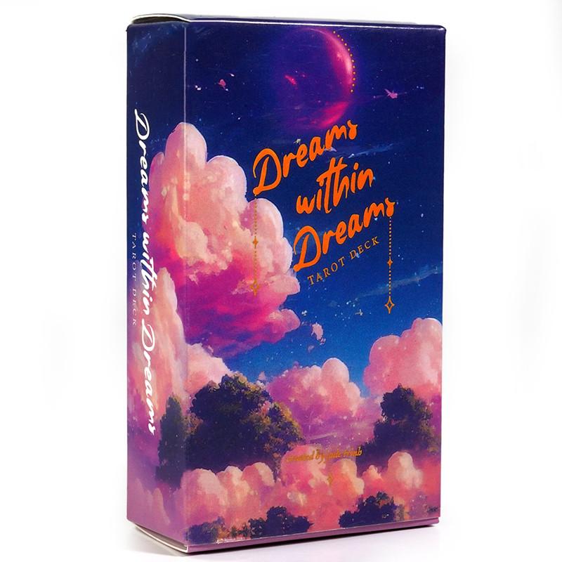78 шт. Карточки для практики гадания Сны внутри снов Колода Таро Карты Таро и электронная книга Аугур Настольная игра Колдовство Оракул