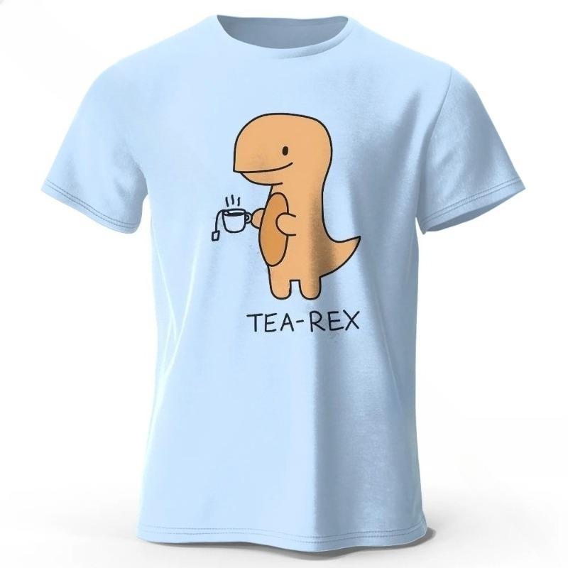 Fabric Simple Stylish 100% Cotton T-Shirt High Quality Soft Breathable Round Neck Short Sleeve Tee Unisex Quirky Style Loose Fit