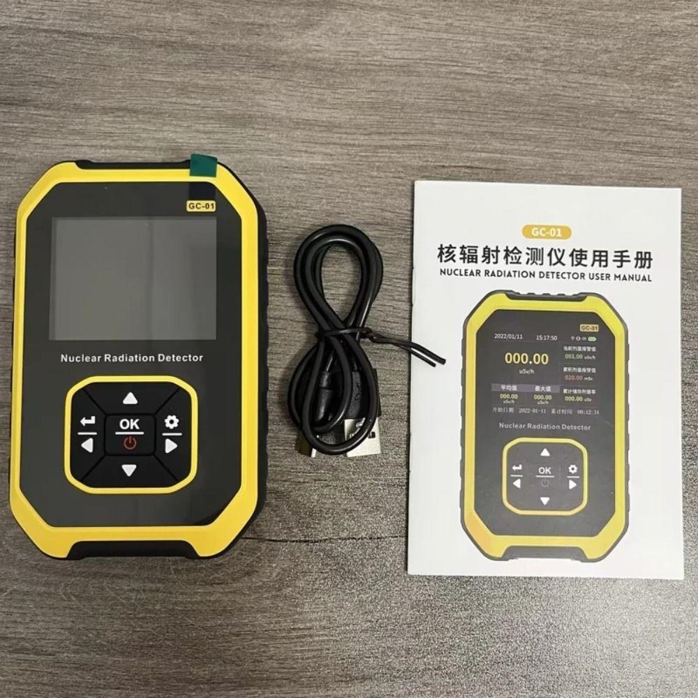 LCD Display X-ray Radioactivity Tester High Sensitivity Portable Geiger Counter  Daily Life
