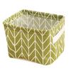 Rectangular Fabric Basket Storage Basket Portable Waterproof Bath Basket Sundries Basket Desktop Storage Basket Blue Storage Basket