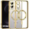 Protective Case - BOOLING - for Samsung Galaxy S25 Edge - Gold - Shockproof - Camera Protection