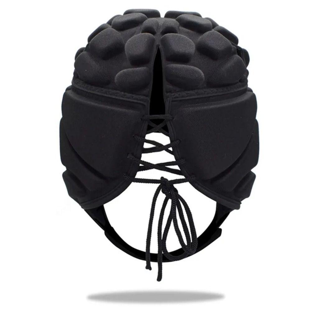 Breathable Football Protect Helmet EVA Sponge Padded Ski Head Protector Goalkeeper Helmet  Soccer