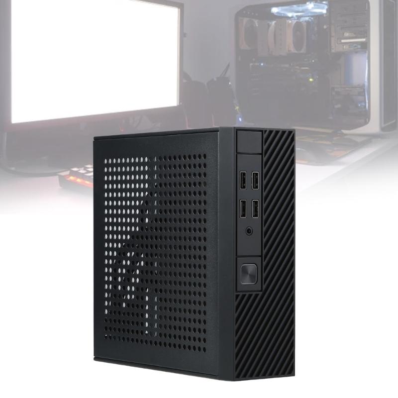 Корпус для компьютера ITX Серверный корпус Игровой блок питания Простой в использовании M10 Промышленный контроллер Корпус HTPC для домашнего использования