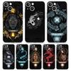 Чехол для телефона для iPhone 16 15 14 13 12 11 Pro Max XS X XR 7 8 Plus мягкий ТПУ Прозрачный чехол Овен Лев Весы Рыбы Дева Козерог