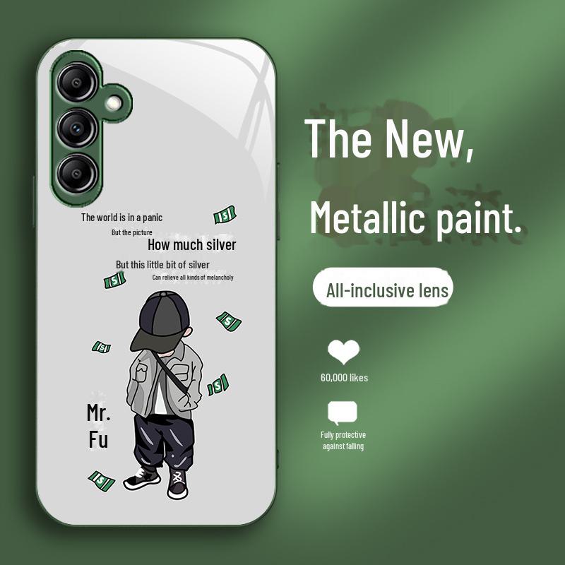 Samsung A20S Biye Girl A20 Boy A52 Liquid A73 Personality S30 Full Coverage Lens - Hundred Family Names Applicable