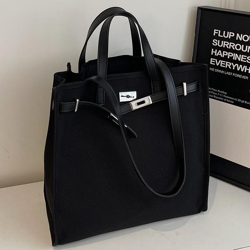 Bags for Women's Spring and Summer Commuting Splicing Tote Bag New Style Women's Bag Underarms Shoulder Bag