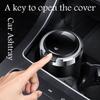 UMEG7 Car ashtray with blue LED light stainless steel liner for Mercedes Benz A B C E G W S Class GLA GLB CLC GLK GLS GLE CLA CLS EQE