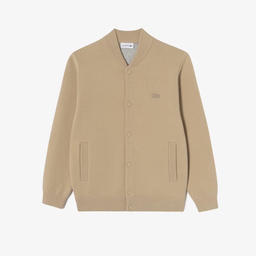 [lacoste] Men's Double-Face Stadium Cardigan AH331E-55N02S
