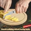 Cheese Board Bamboo Butter Cutter Board Set Cake Dessert Pastry Mini Tray with Knive and Fork for Wedding Birthday Party Cutlery