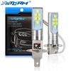 2Pcs H1 H3 LED Bulbs Super Bright 12 3535SMD Car Fog Lights 12V 6000K White Driving Day Running Lamp Auto