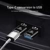 Адаптер Type-C на USB OTG Конвертер Разъем Для Lexus F SPORT ES RX NX LS UX LM LX GX LC RZ IS CT GS RC HS SC TX LBX IS300 RX35