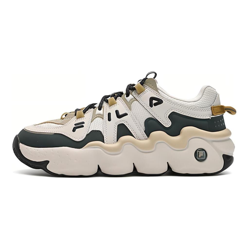 FILA High top Vintage Basketball Shoes Men's Yellow White F12M412111FLG