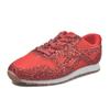 Spring Lace-up Sneakers Women's Sequins Large-size Sneakers Casual Shoes
