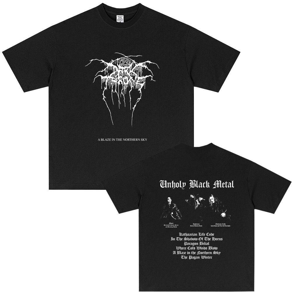 Mayhem A Blaze in The Northern Sky Графическая футболка Лето Мужская Женская Одежда Дэт Блэк Метал Рок Футболка Мужская Винтажные Футболки