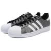 adidas Оригинальные кроссовки Superstar Fashion с низким верхом для скейтбординга, унисекс, черные AC8564