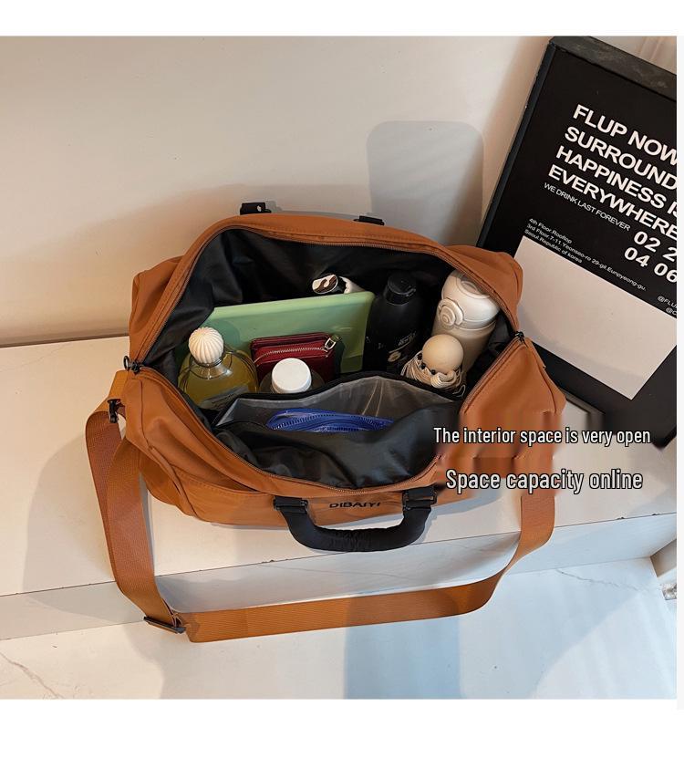 Вместительная дорожная сумка-трансформер — легкая сумка через плечо для деловых поездок и спортзала.