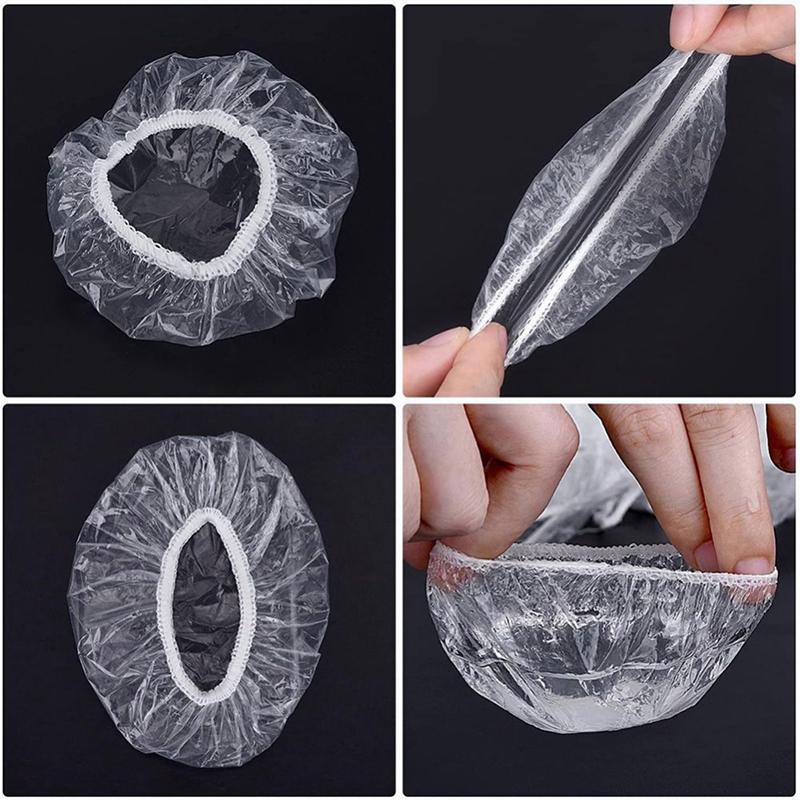 100Pcs Waterproof Ear Cover Bath Shower Salon Ear Protector Hair Dyeing Earmuffs