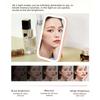 LED Touch Screen Makeup Mirror Folding Mirror Lighted Makeup Mirror 3 Colors Light Modes USB Rechargeable Cosmetic Mirror Tools